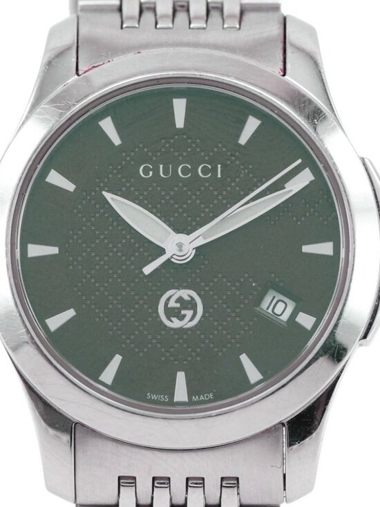 GUCCI Watches 126.5 greenDial Stainless Steel Quartz Analog display Women main image 9